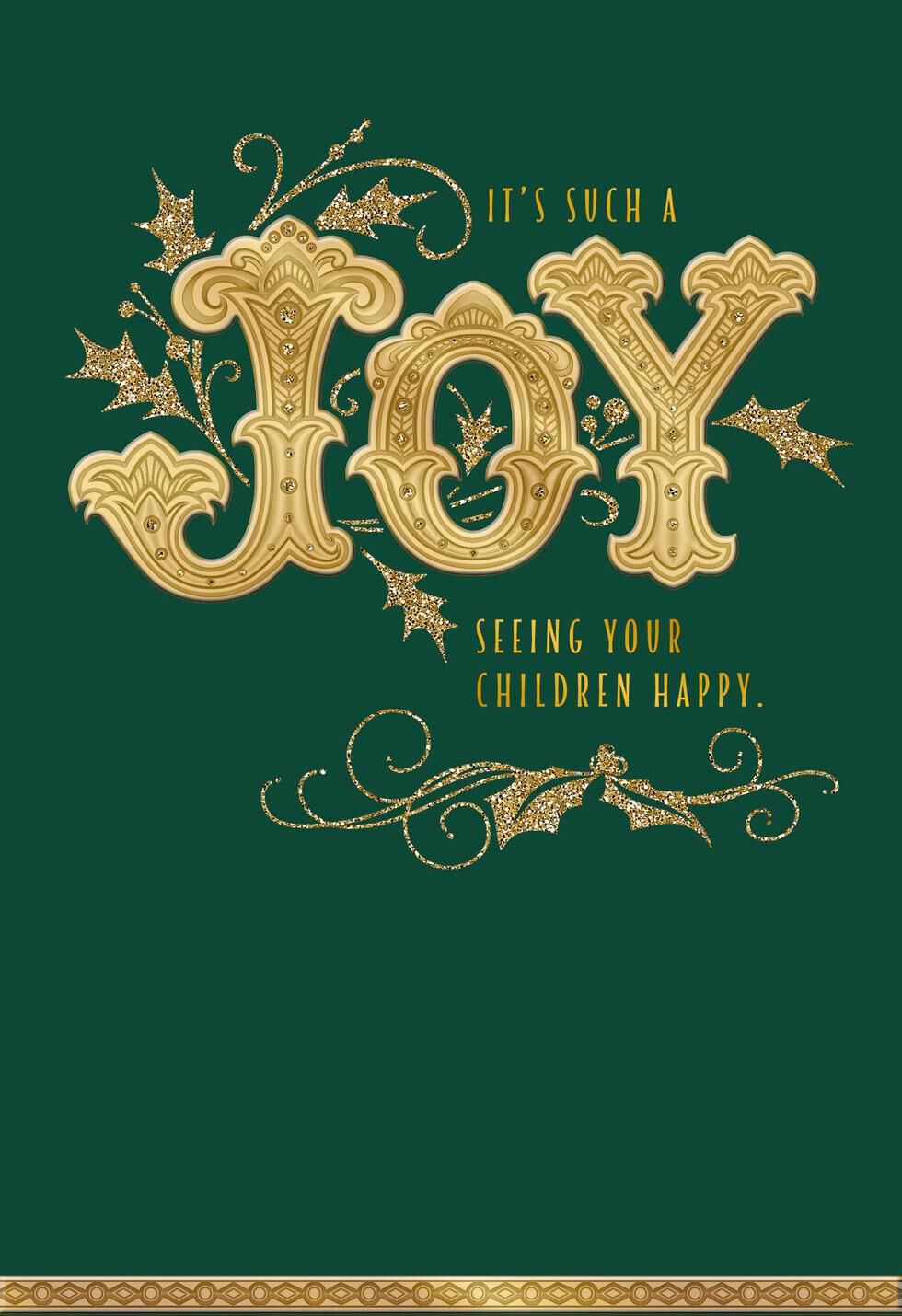 Daughter and Love Christmas Card