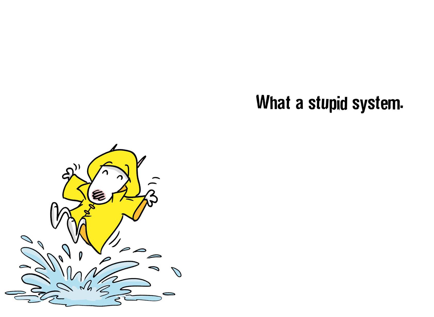 Maxine™ Rainstorm Funny Encouragement Card