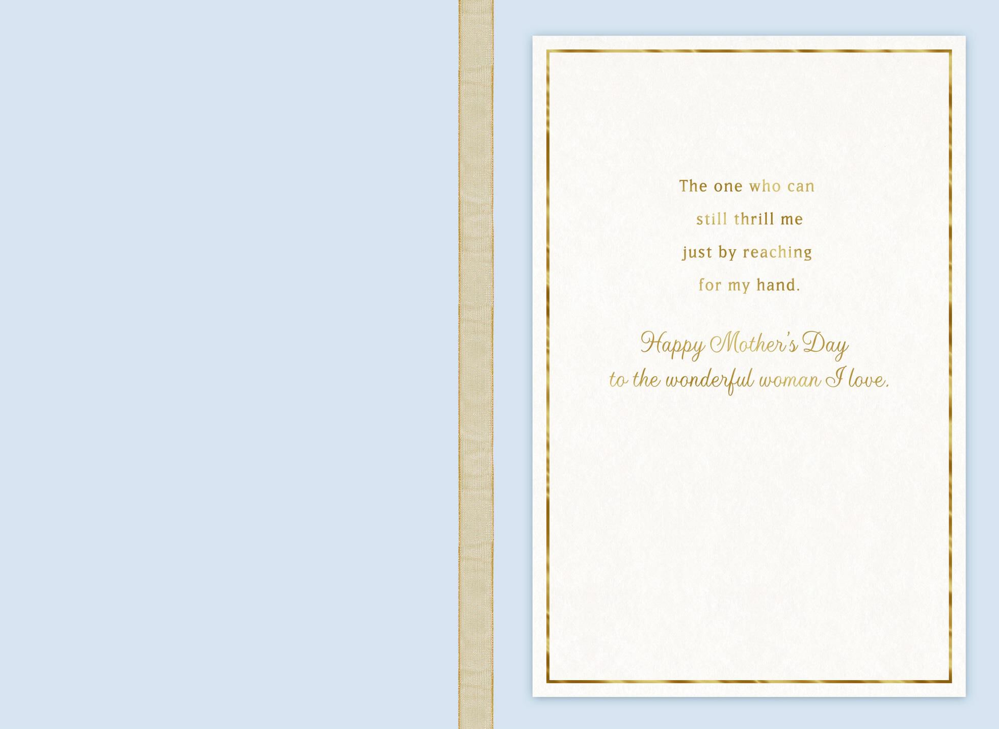 The Woman I Love Mother's Day Card for Wife