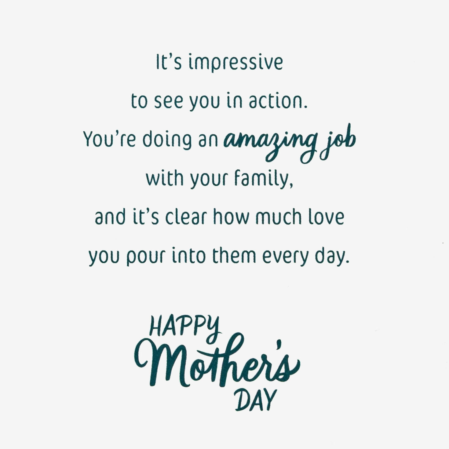 Bright Butterflies Daughter-in-Law Mother's Day Card Sentiment image number 2