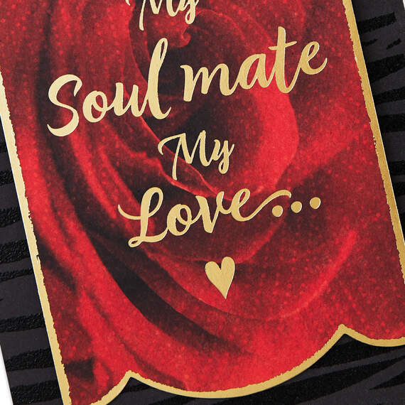 My Soul Mate, My Love Valentine's Day Card, , large image number 5