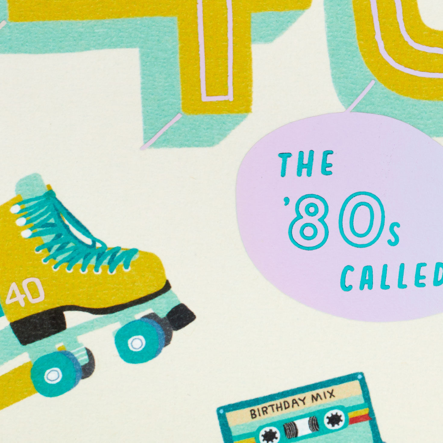 Totally Rad 40th Birthday Card for only USD 3.99 | Hallmark