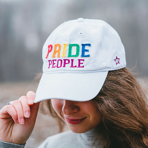 Pavilion Pride People White Baseball Hat, 