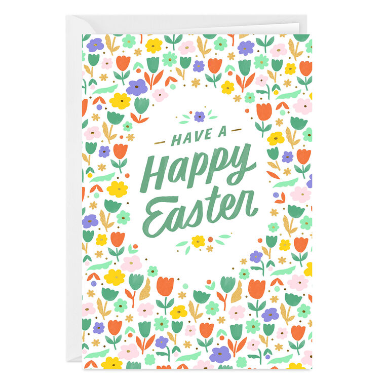 Hallmark Drawings Sweet Tulips Custom Easter Card - Greeting Cards | Hallmark