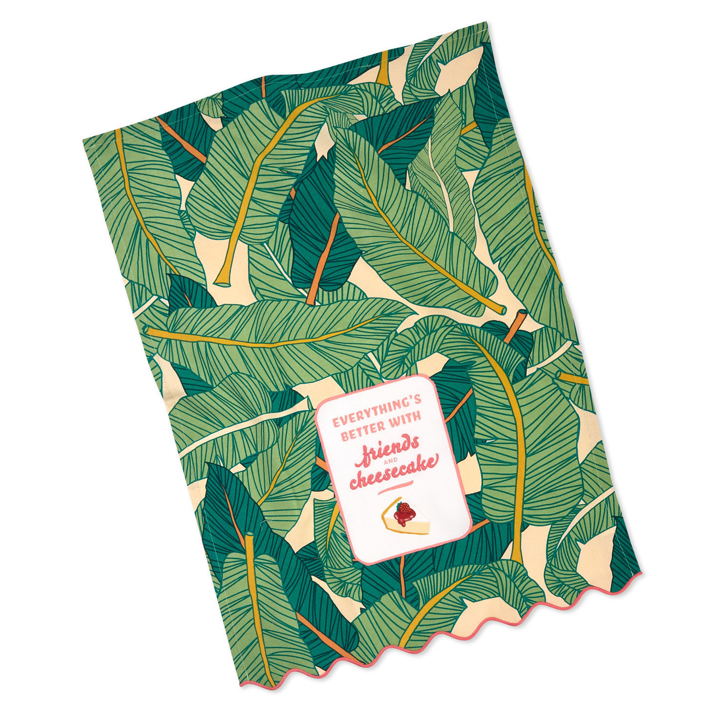 The Golden Girls Friends and Cheesecake Dish Towel flat image number 2