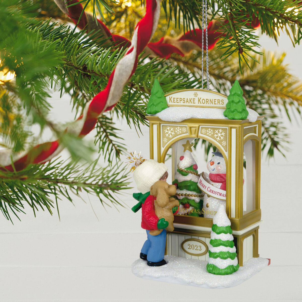 Christmas Window 2023 Exclusive Ornament  Keepsake Ornament Club