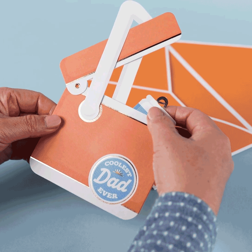 Coolest Dad Ever Paper Craft Father's Day Card with Mini Card for only USD 5.99 | Hallmark