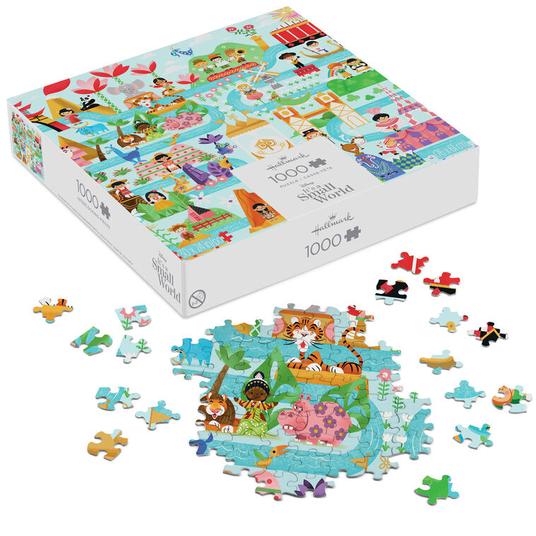 Disney It's a Small World Map 1000-Piece Jigsaw Puzzle, , large image number 3