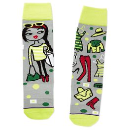 Fashionista Toe of a Kind Socks, Fashionista Toe of a Kind Socks, , large