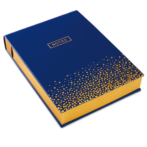 Confetti Dots Faux Leather Large List Pad, 