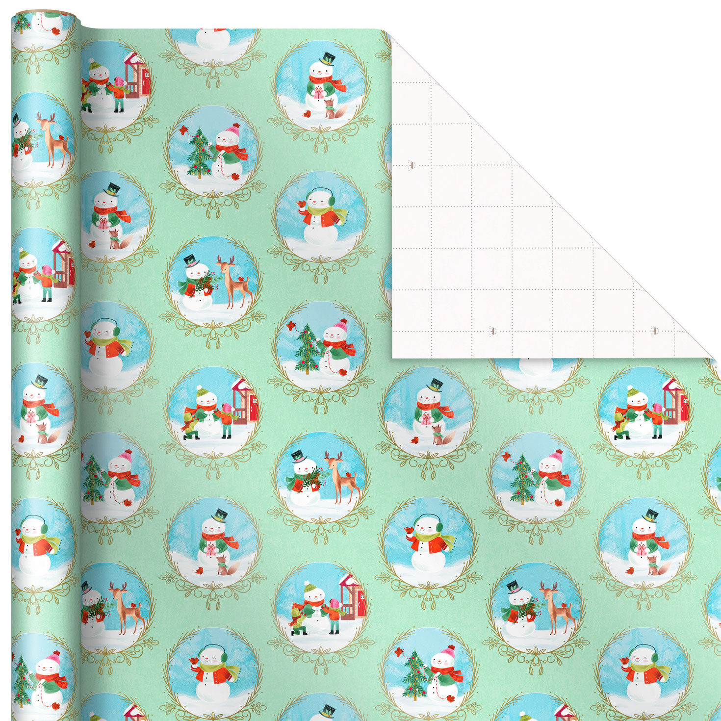 Storybook Scenes 3-Pack Christmas Wrapping Paper  image number 3