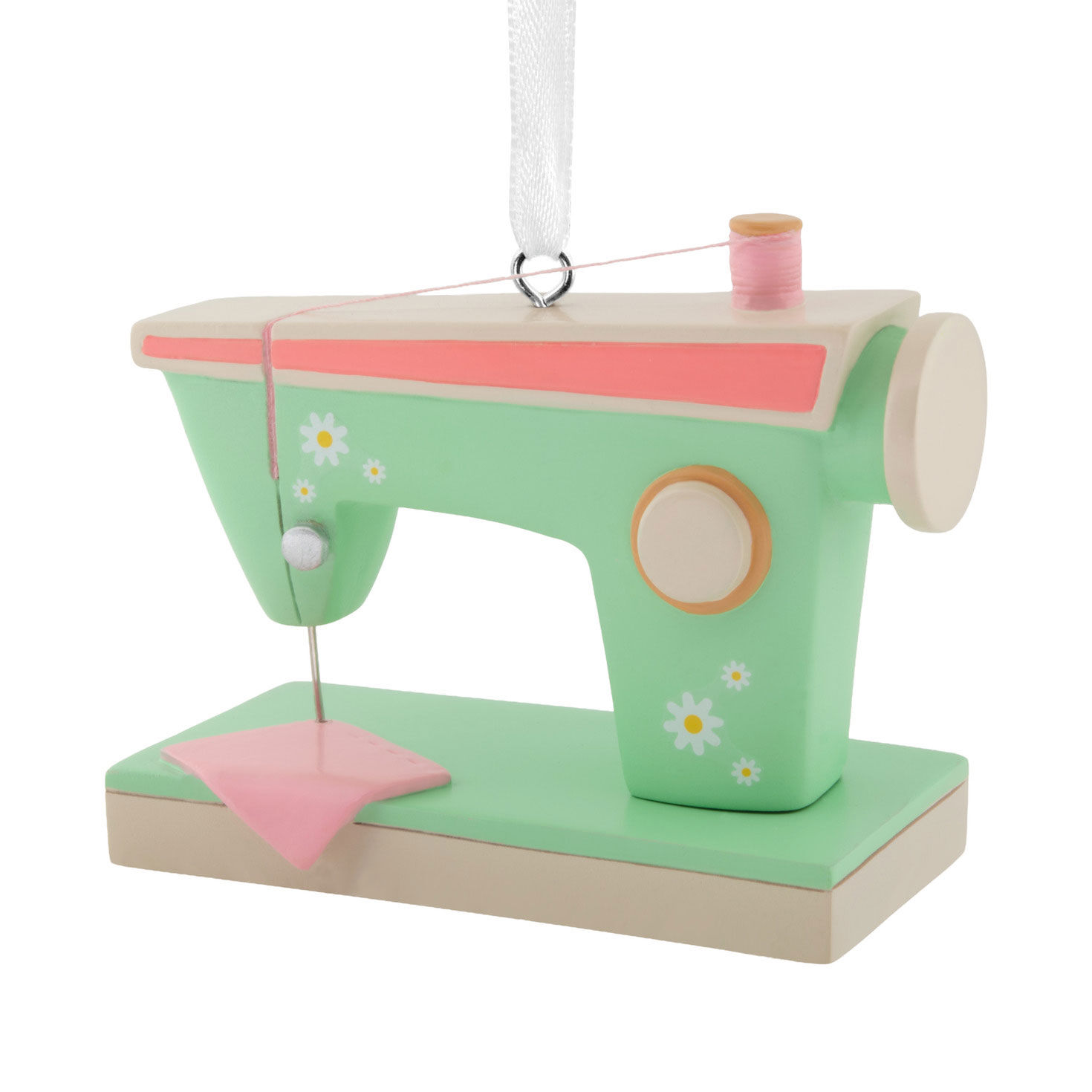 Retro Sewing Machine Hallmark Ornament