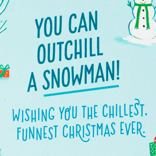 You're Such a Cool Kid Christmas Card, 