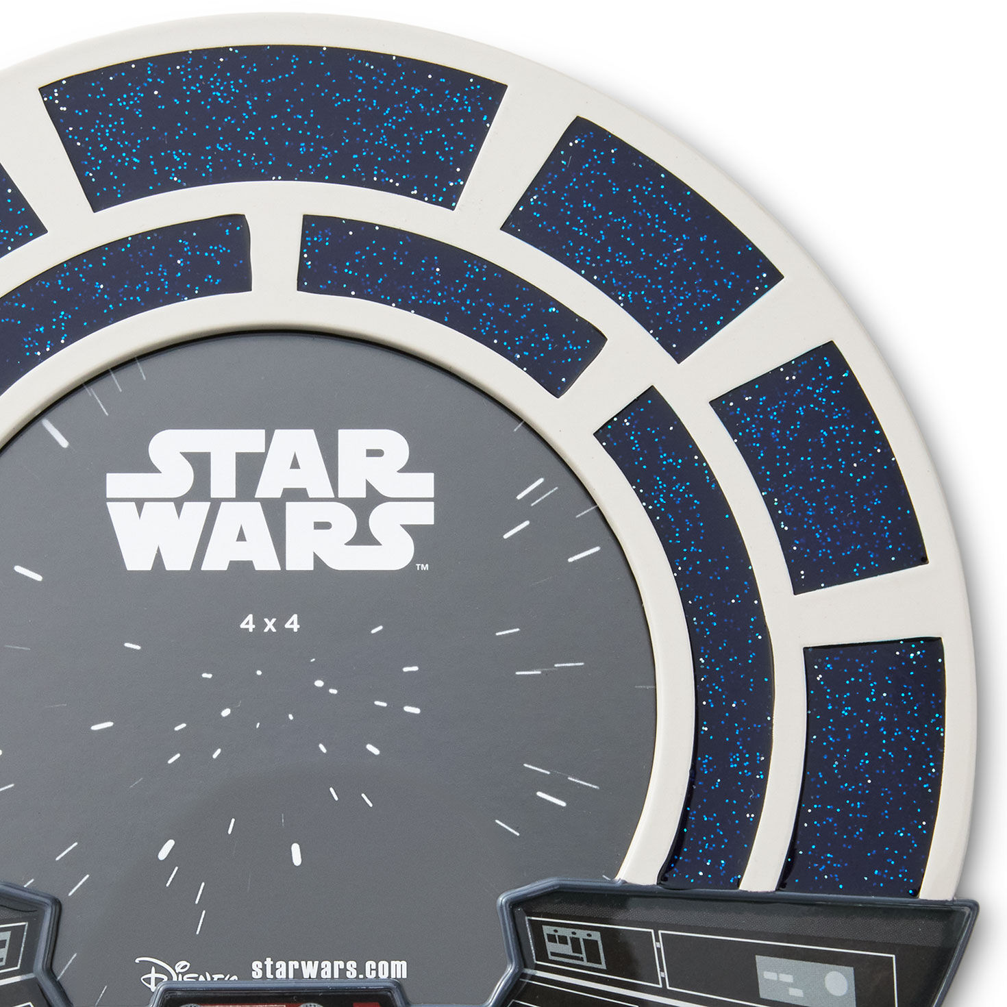 Star Wars™ Millennium Falcon™ Round Picture Frame, 4x4 for only USD 29.99 | Hallmark