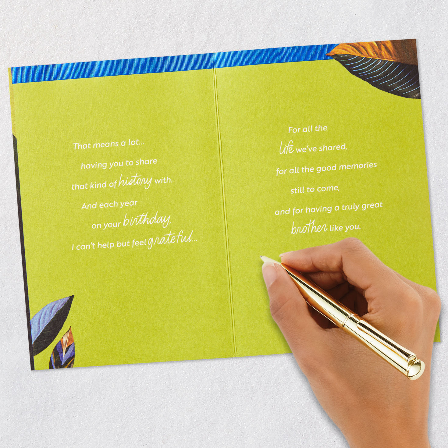 We've Shared So Much Birthday Card for Brother for only USD 5.59 | Hallmark