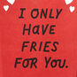 French Fries Pop-Up Love Card for Spouse sentiment image number 4