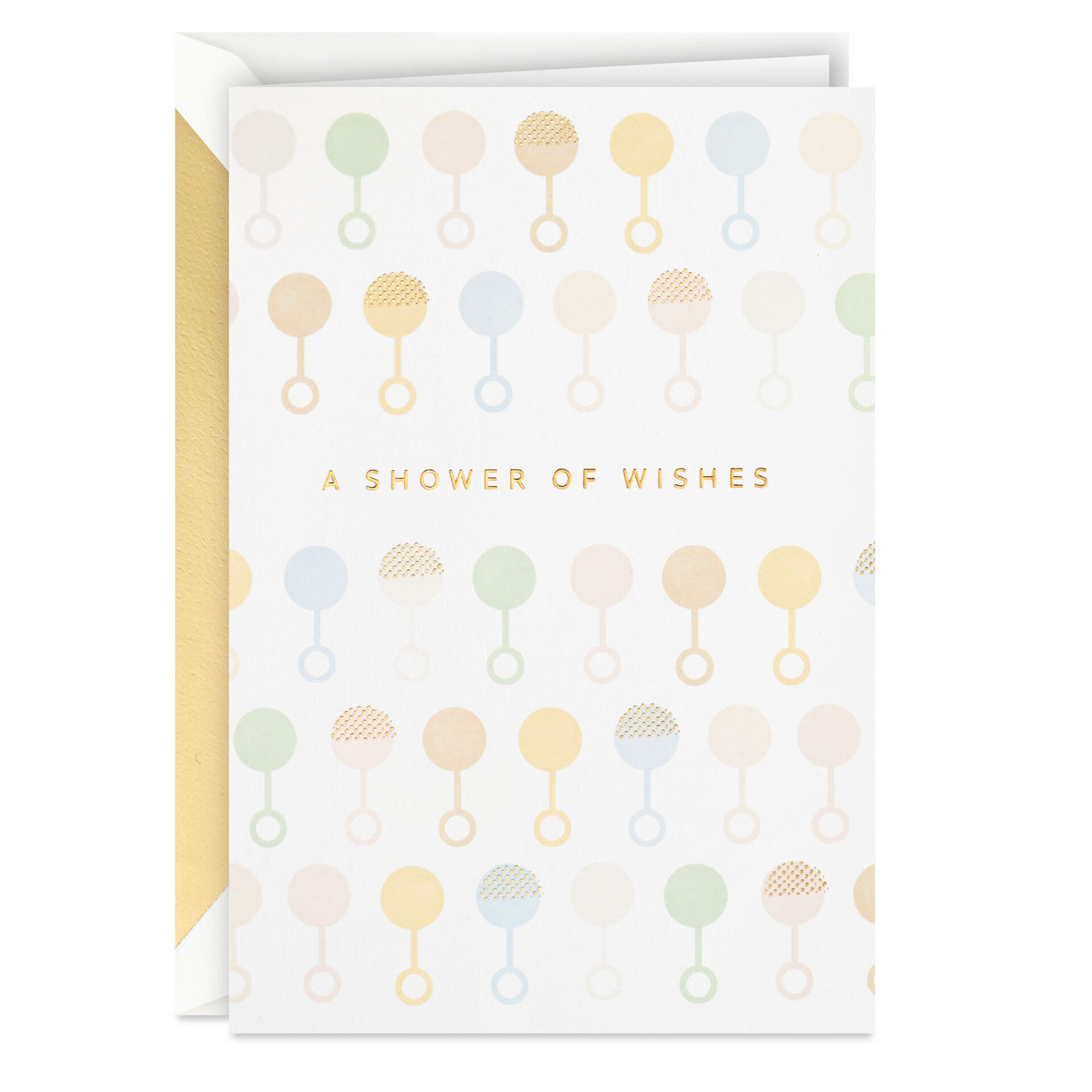 A Shower of Wishes Baby Shower Card Greeting Cards Hallmark
