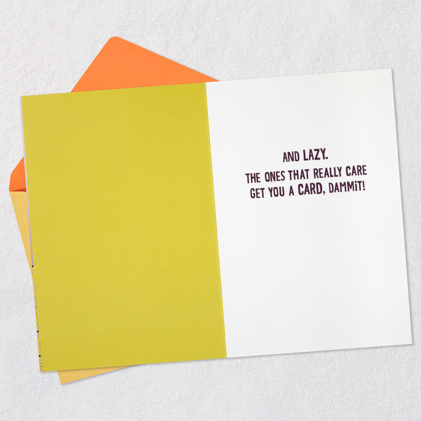 Maxine&trade; You Get a Card, Dammit Funny Birthday Card, , large image number 3