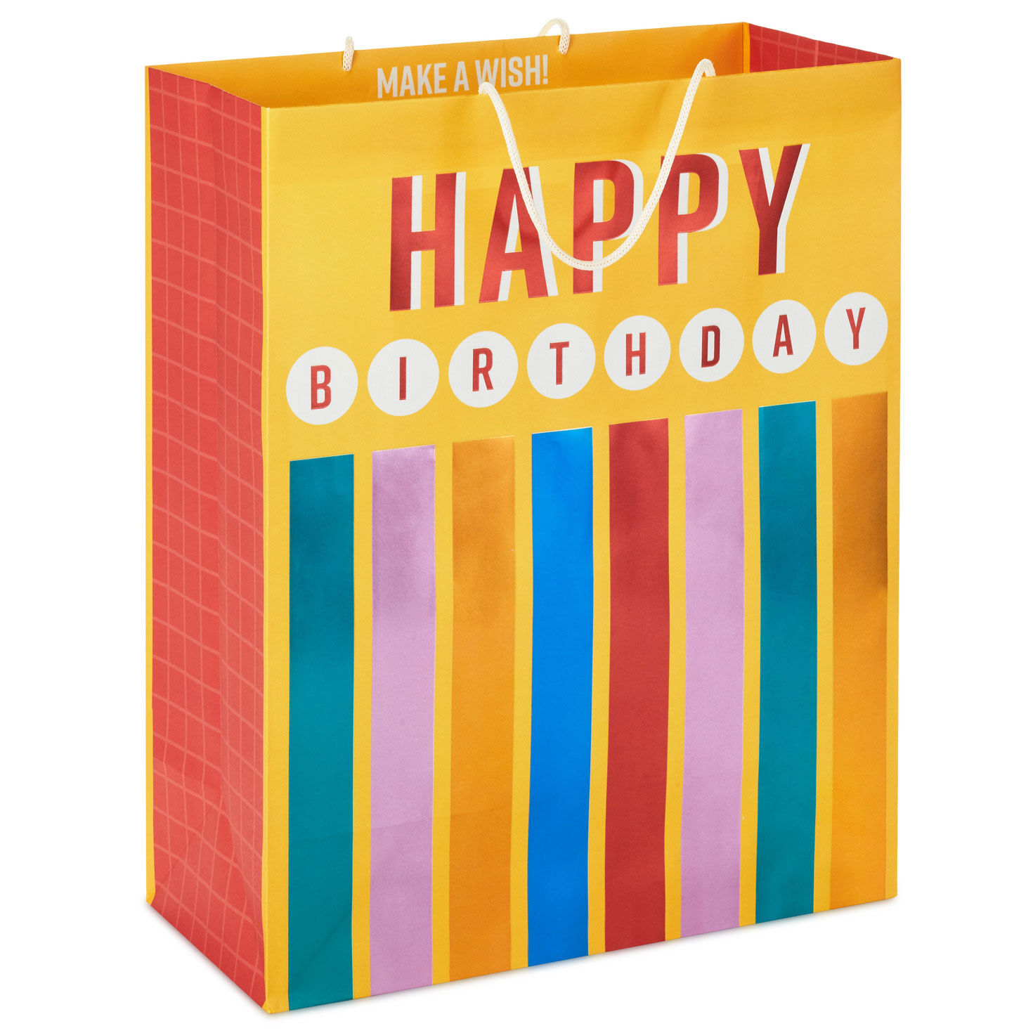 15.5" Metallic Candles Extra-Large Birthday Gift Bag for only USD 5.99 | Hallmark