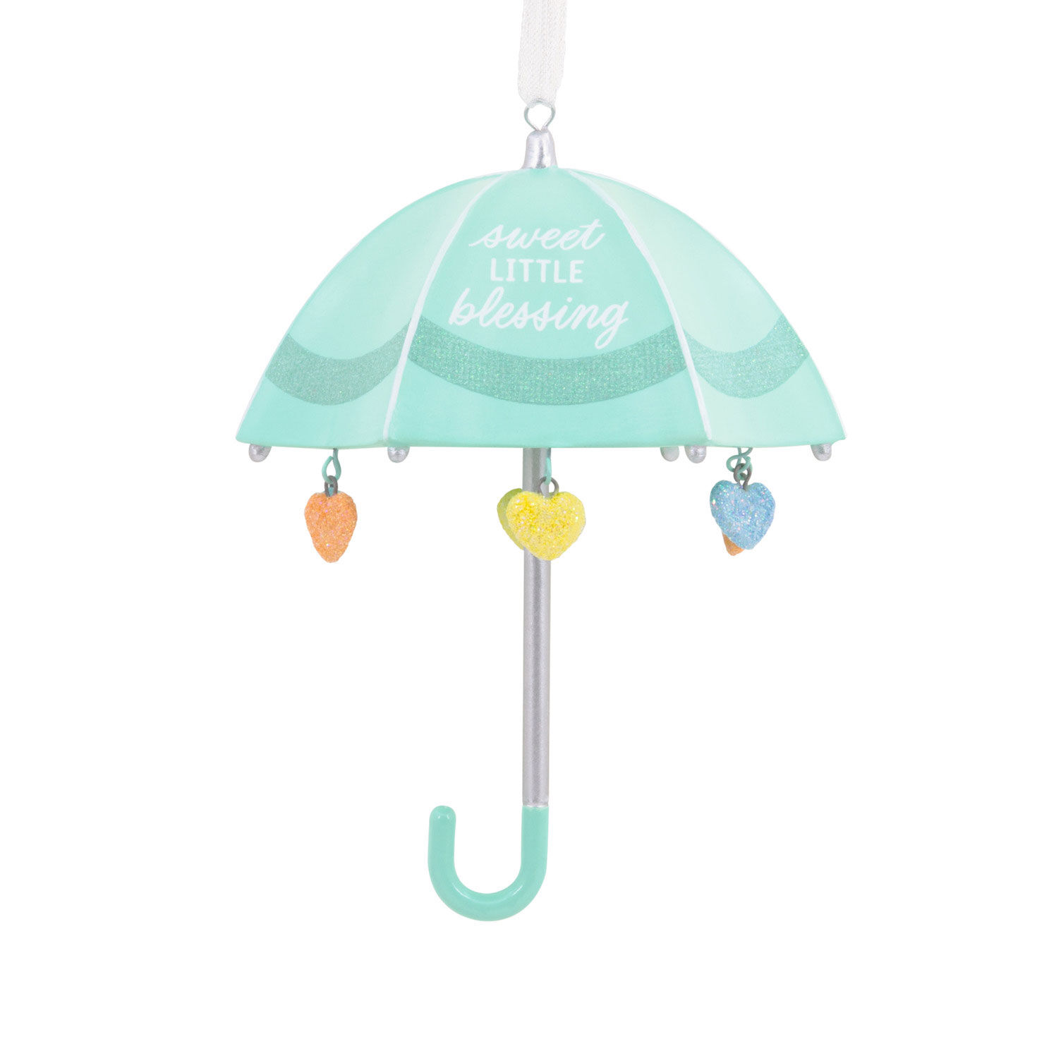 Signature Baby Umbrella Porcelain Hallmark Ornament for only USD 19.99 | Hallmark