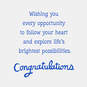 Disney Your Curiosity Will Lead You Congratulations Card, , large image number 2