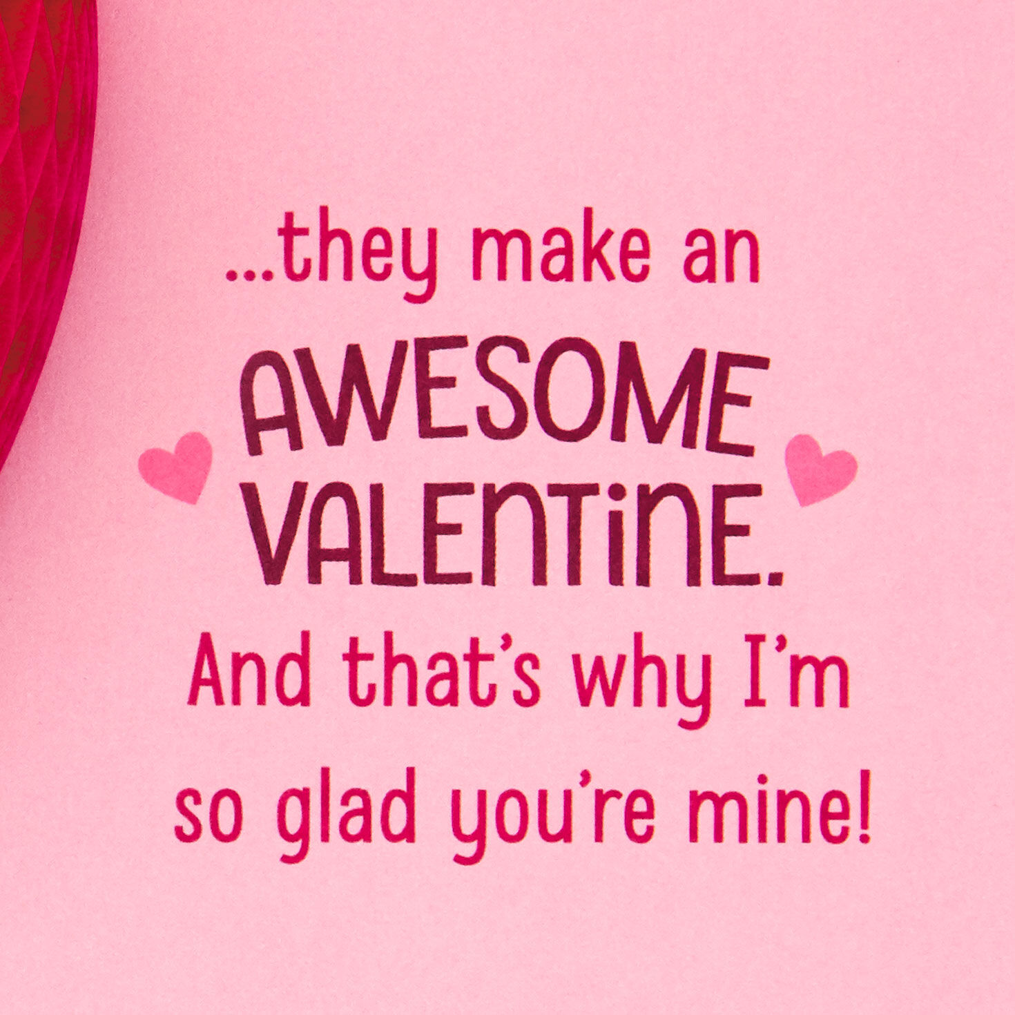 Flower Kids Pop-Up Valentine's Day Card for Granddaughter Sentiment image number 4