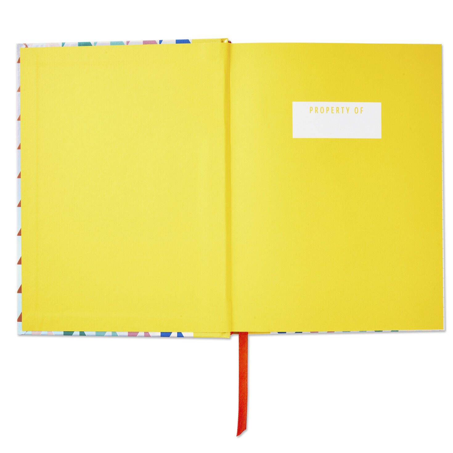 Geometric Triangles Hardback Notebook, , large image number 3