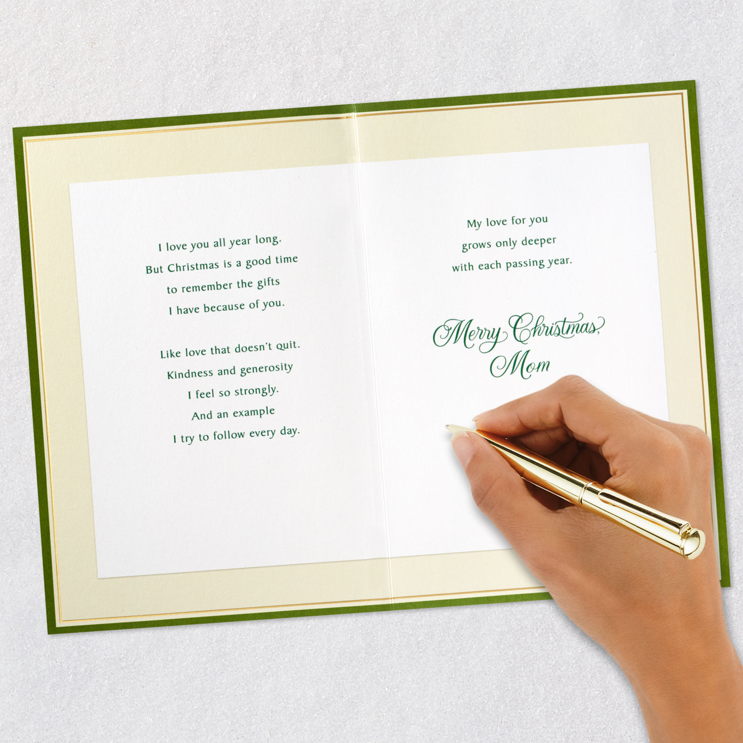 I'm Grateful for You Christmas Card for Mom for only USD 5.99 | Hallmark