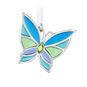 Blue and Purple Butterfly Keepsake Ornament  image number 1