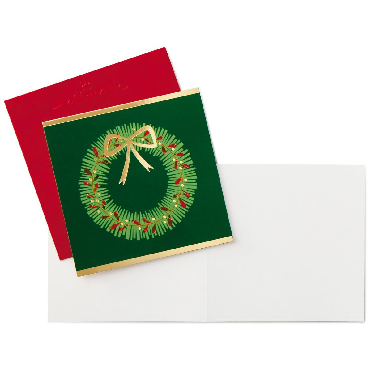 Houseshaped Assortment Box Christmas Cards With 3 Designs, Box of 24