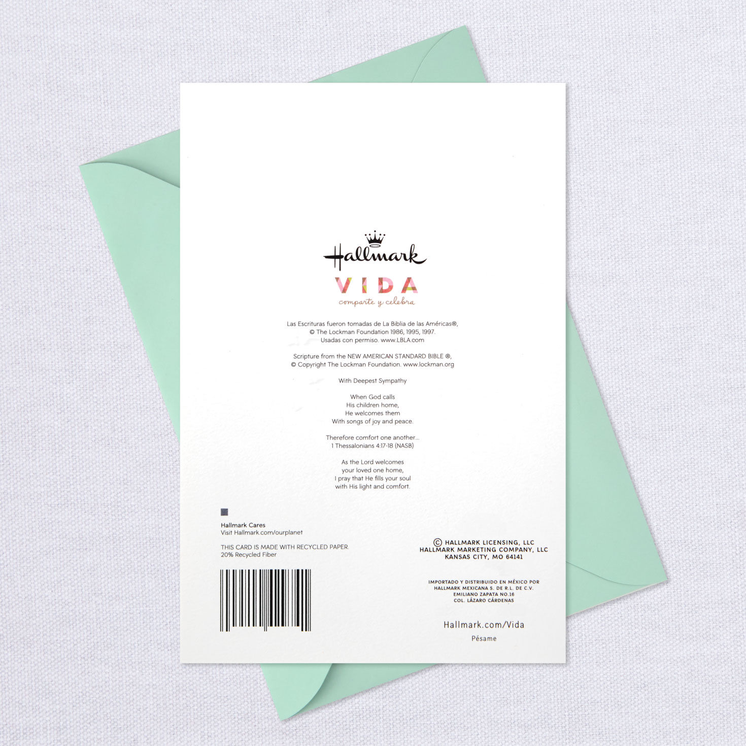Light and Comfort Spanish-Language Religious Sympathy Card for only USD 4.99 | Hallmark