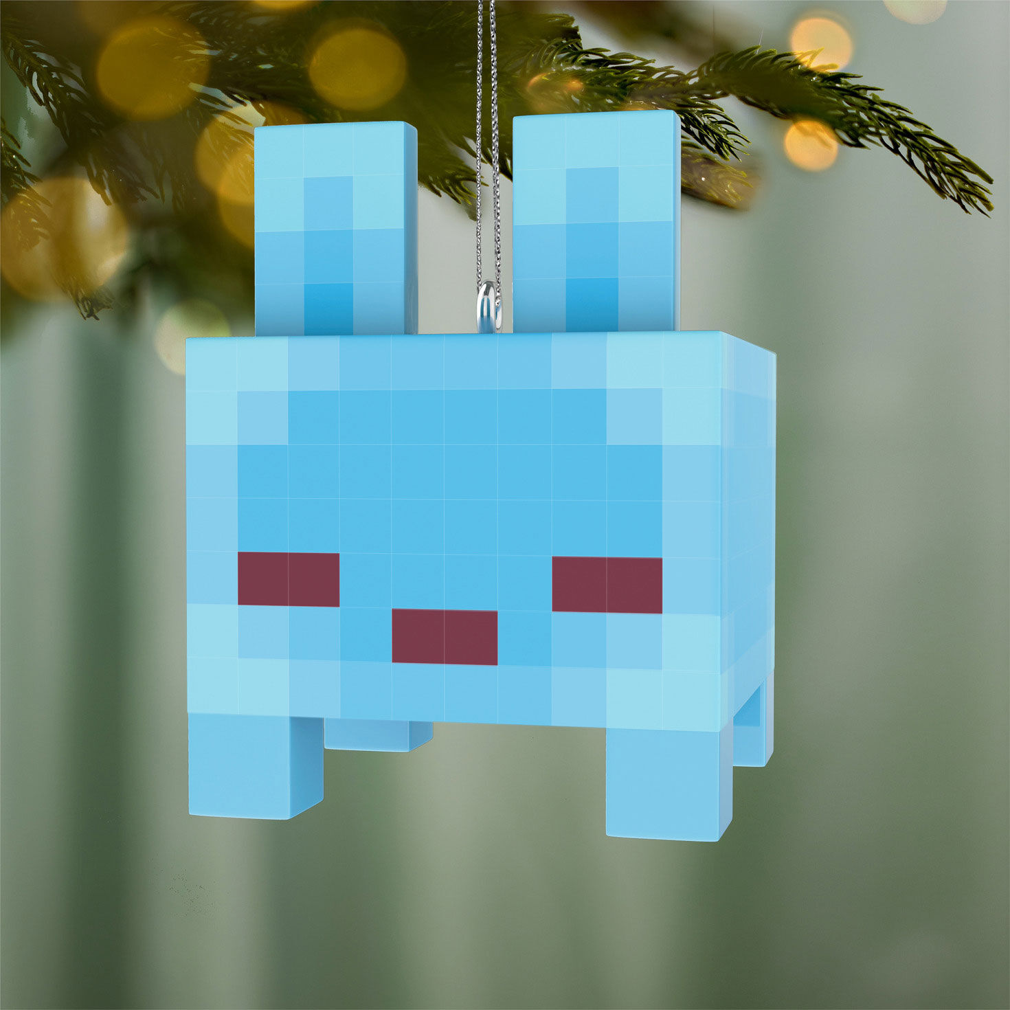 Minecraft Dungeons II Keepsake Ornament hanging on tree image number 2