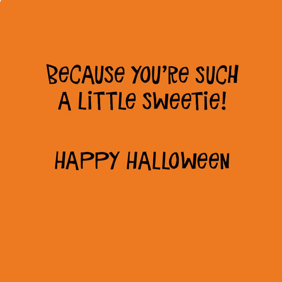 Nothing Tricky, Only Treat-y Halloween Card, , large image number 2