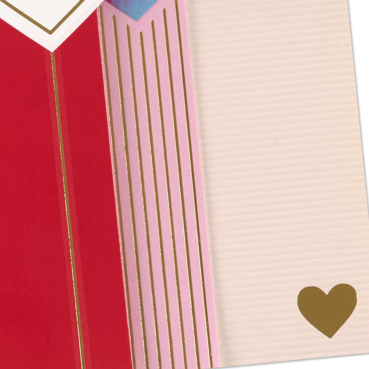 Overlapping Hearts Mom Valentine's Day Card Card Front Detail image number 8