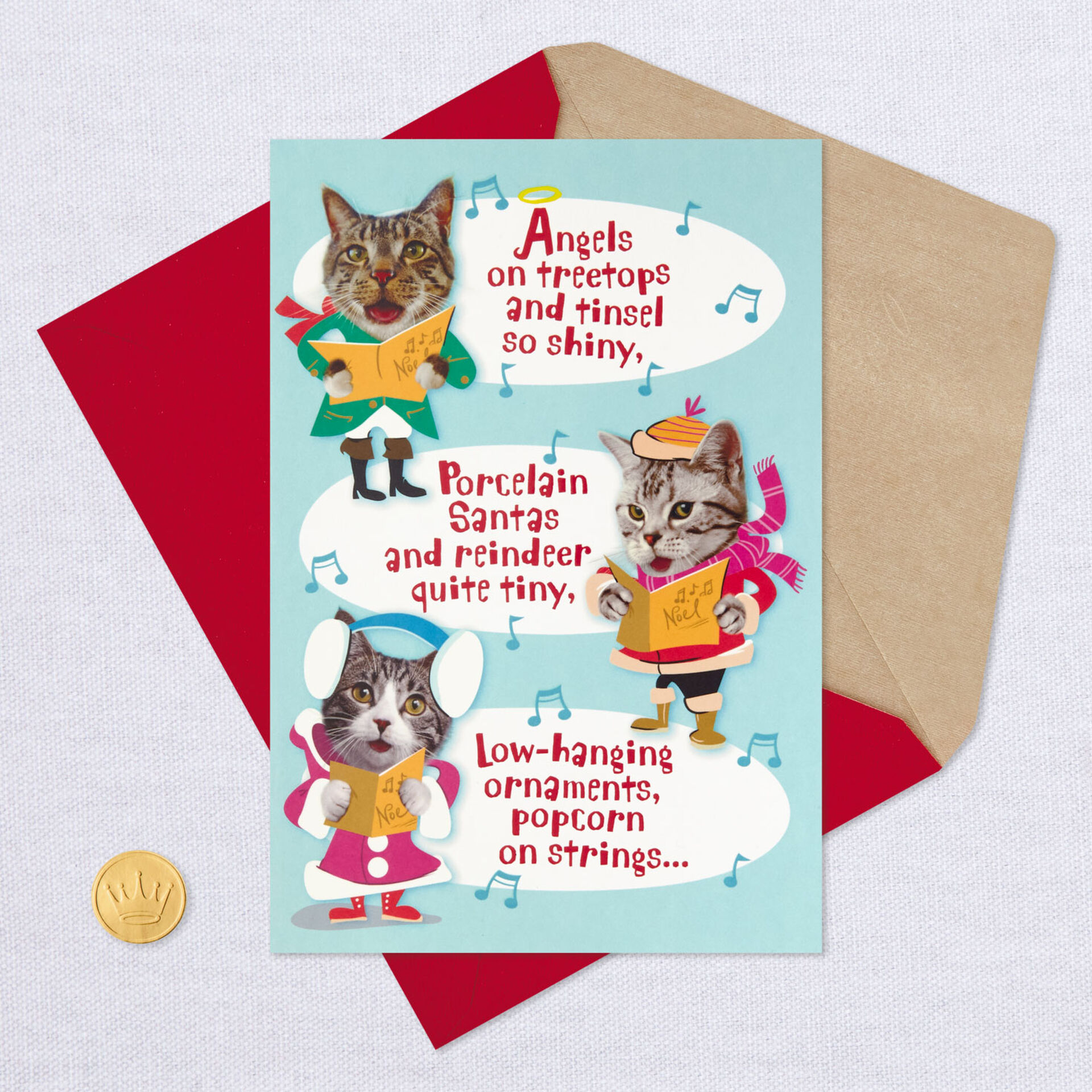 Caroling cats Clearance