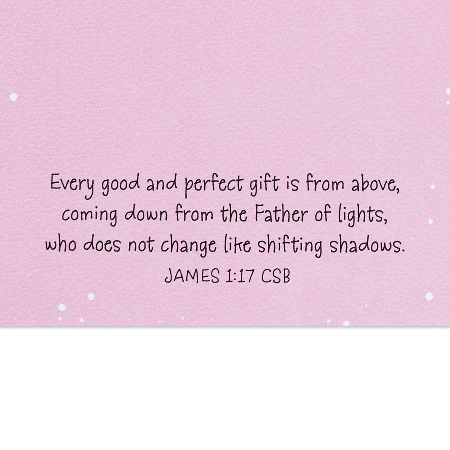 Snow Globe Religious Christmas Card for Granddaughter Scripture image number 3
