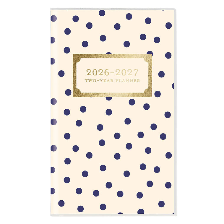 Graphique Polka Dots 2026-2027 Pocket Planner