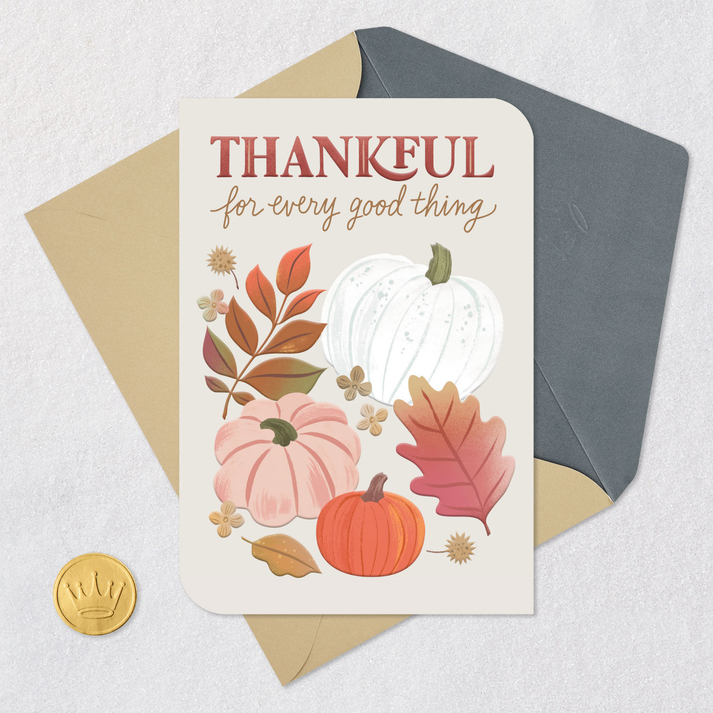 Incredibly Thankful for the Goodness You Bring Thanksgiving Card for only USD 2.99 | Hallmark