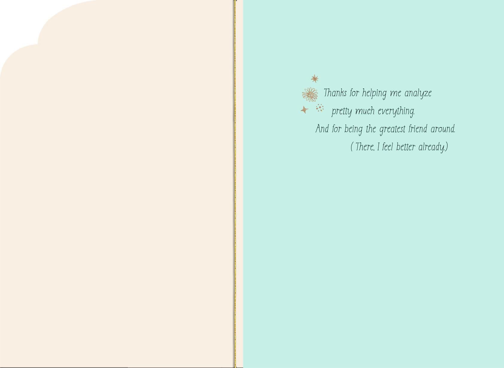 You're Such a Good Listener Friendship Card