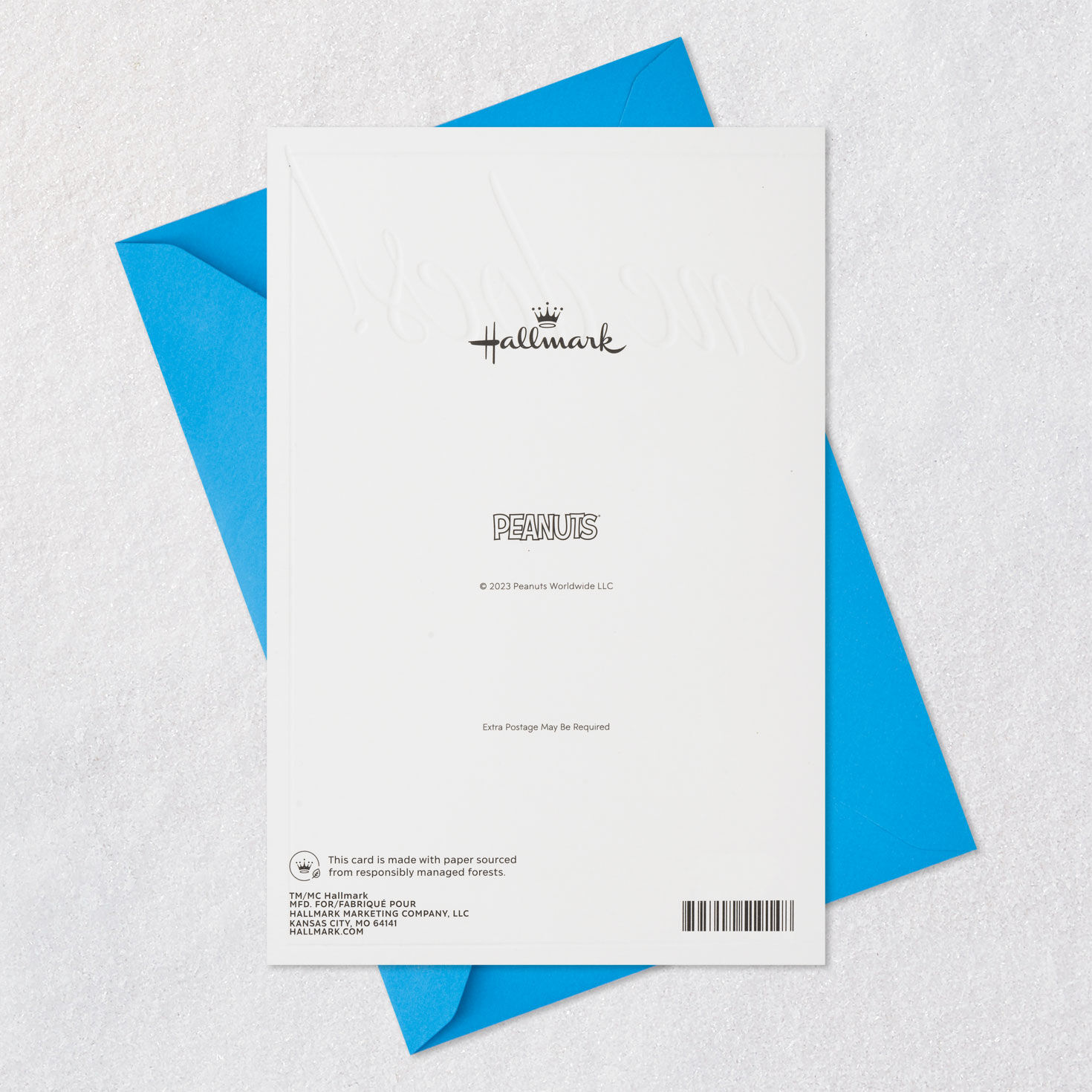 Peanuts® Snoopy Wonderful Dad Father's Day Card With Mini Card for only USD 5.99 | Hallmark