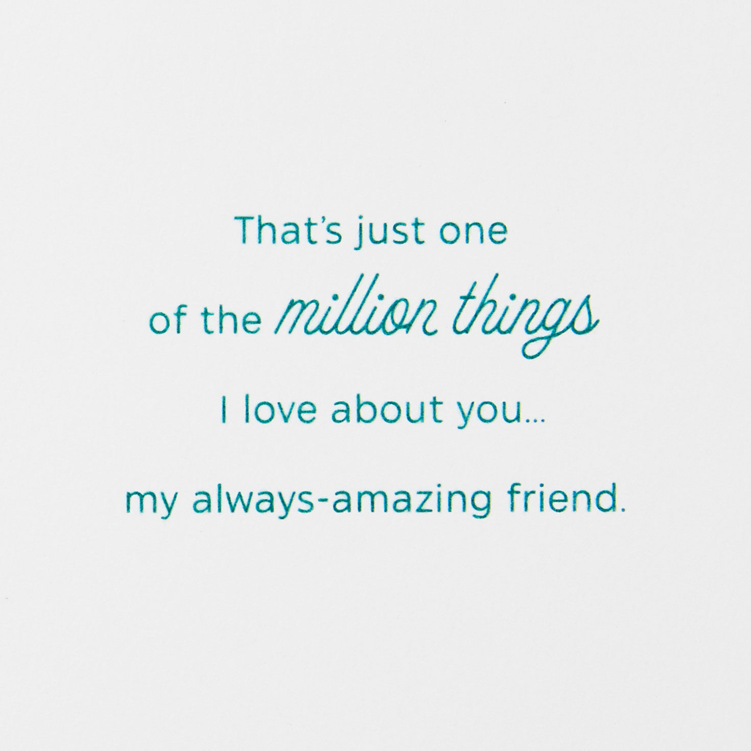 Concentric Squares Amazing Friend Friendship Card Sentiment image number 3