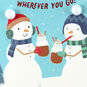Snowmen and Cocoa Christmas Card Card Front Detail image number 5