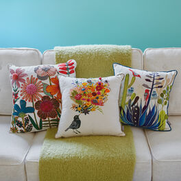 Spring Floral Pillow Collection by Geninne Zlatkis, Spring Floral Pillow Collection by Geninne Zlatkis, , large