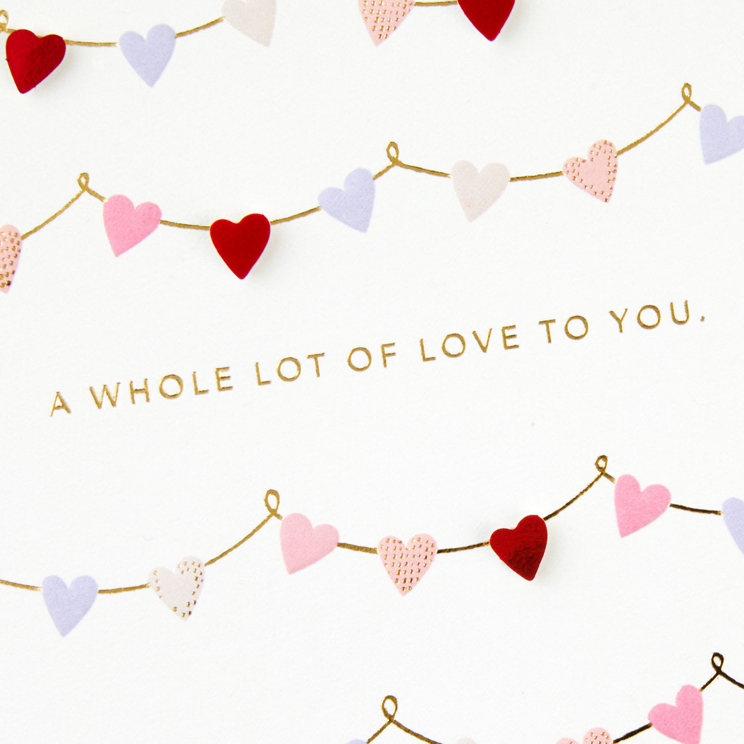 A Whole Lot of Love to You Valentine's Day Card, , large image number 4