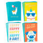 Assorted Fun Illustrations Birthday Cards, Pack of 12, , large image number 2