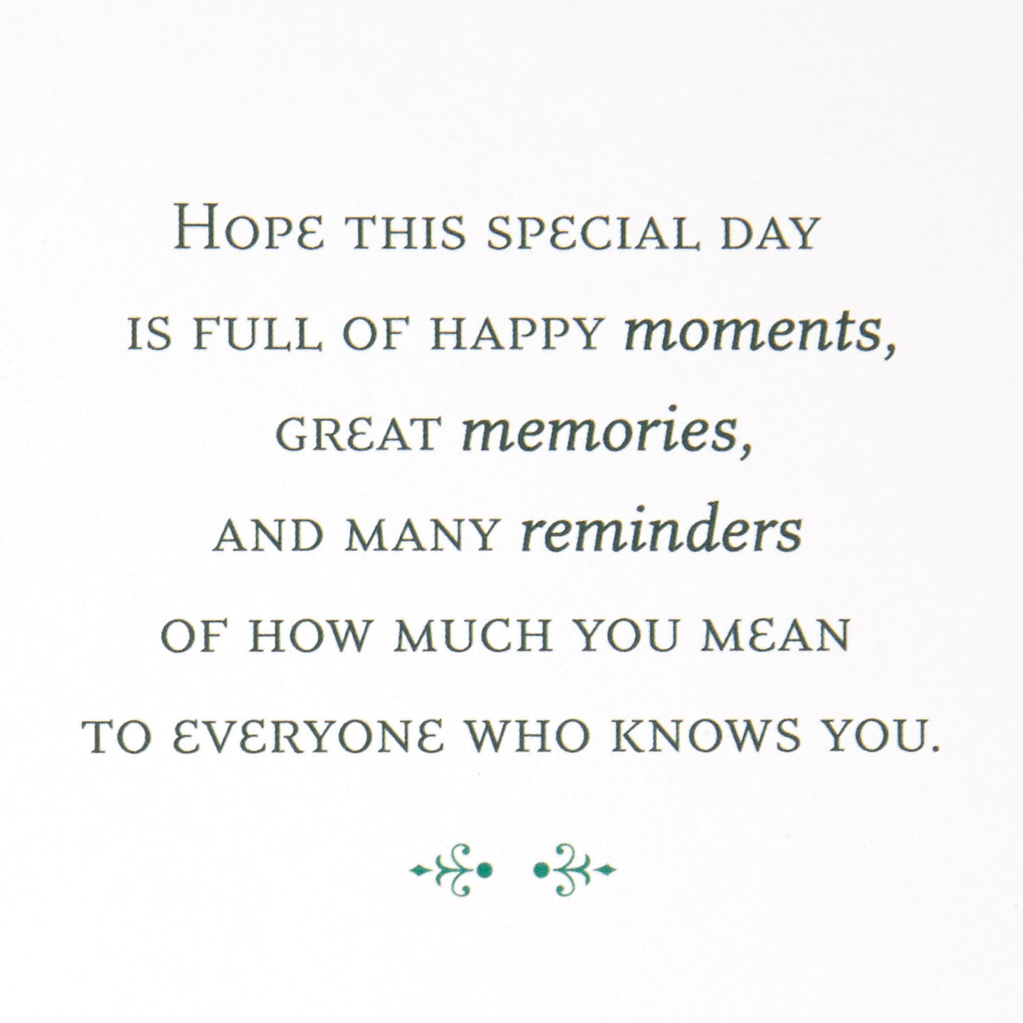 Happy Moments Ornate Cake Birthday Card for only USD 5.99 | Hallmark