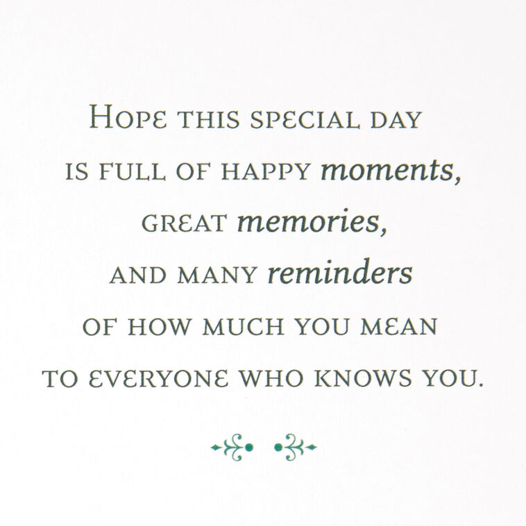 Happy Moments Ornate Cake Birthday Card, , large image number 2