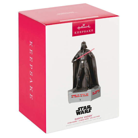 Star Wars: A New Hope™ Collection Darth Vader™ Ornament With Light and Sound, , large image number 4
