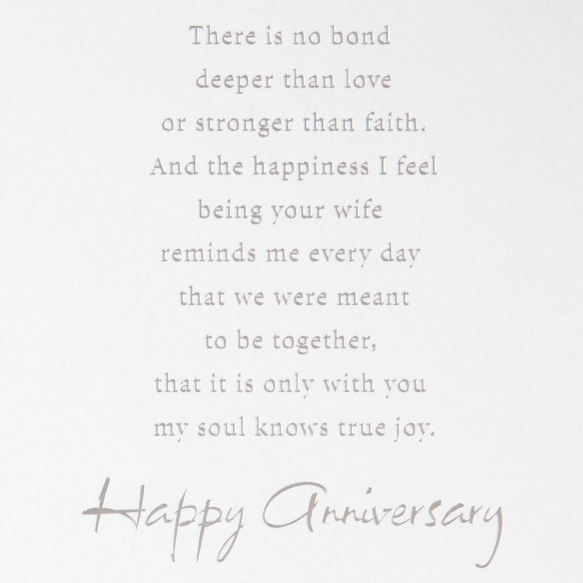 Gold Heart Anniversary Card for Husband - Greeting Cards - Hallmark