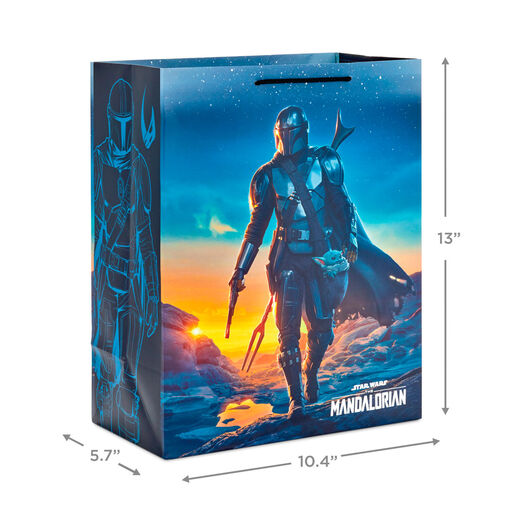 13" Star Wars™ The Mandalorian™ and Grogu™ Assorted 3-Pack Large Gift Bags, 